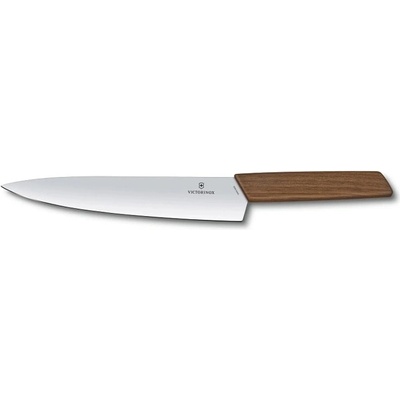Victorinox Кухненски нож Victorinox Swiss Modern Carving Knife, универсален, 22 см, неръждаема стомана, кафява (6.9010.22G)
