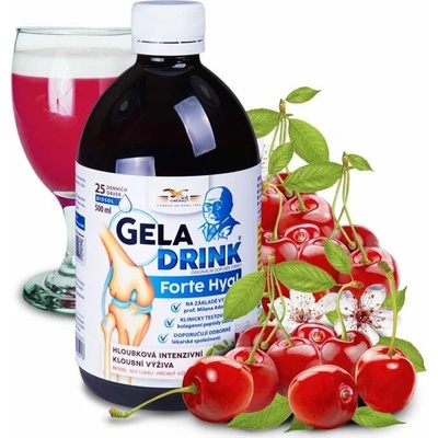 Geladrink Forte Hyal biosol višeň 500 ml