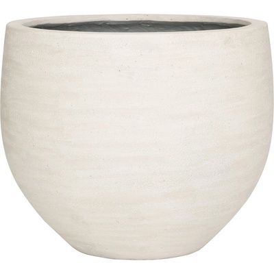 Pottery Pots Kvetináč Jumbo Orb, jemná slonovina, 69 x 57 cm