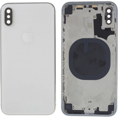 Kryt Apple iPhone X zadní stříbrný