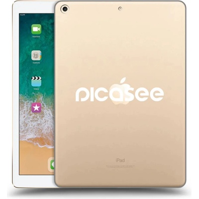 Picasee silikónový prehľadný obal pre Apple iPad 9.7 2017 5. gen Picasee new logo white