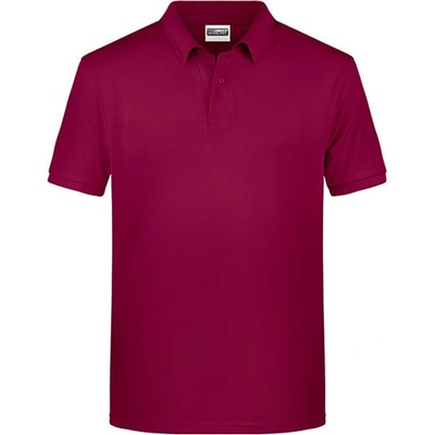 James & Nicholson Pánska polokošeľa JN8010 Wine