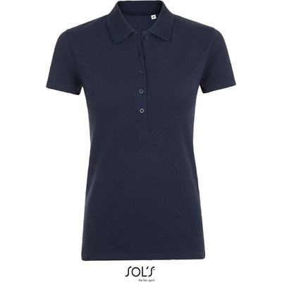 SOL'S Phoenix Women Dámske elastické polo modrá f.n.