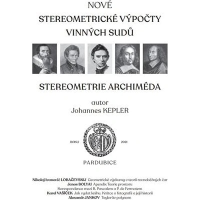 Nové stereometrické výpočty vinných sudů - Kepler Johannes