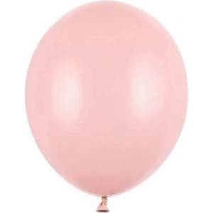 Party Deco Латексов Балон Пастел, Бледо Розов - 27 см (sb12p-081b)