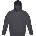 B&C Collection id. 333 СУИТШЪР / Унисекс суитшърт с качулка - тъмносив m (01i33367002)