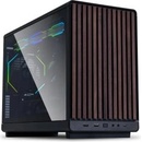 Lian Li A3 TG Wood Edition black