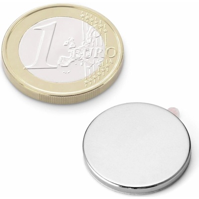 Neodymový kotoučový magnet KT-20-02-3M samolepicí
