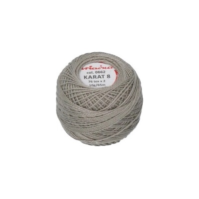 Háčkovacia priadza Karat 8 10 g - 1811