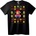 NOONEBRAND Тениска Super Mario с пиксел арт - 2XL, Black
