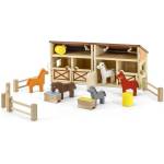 Viga Toys Игрален комплект Viga - Конюшня (44502)