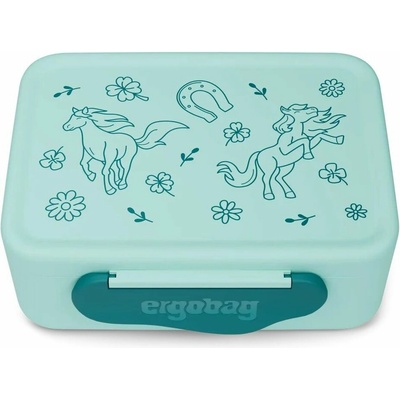 Ergobag Plastic Lunchbox Horse uni