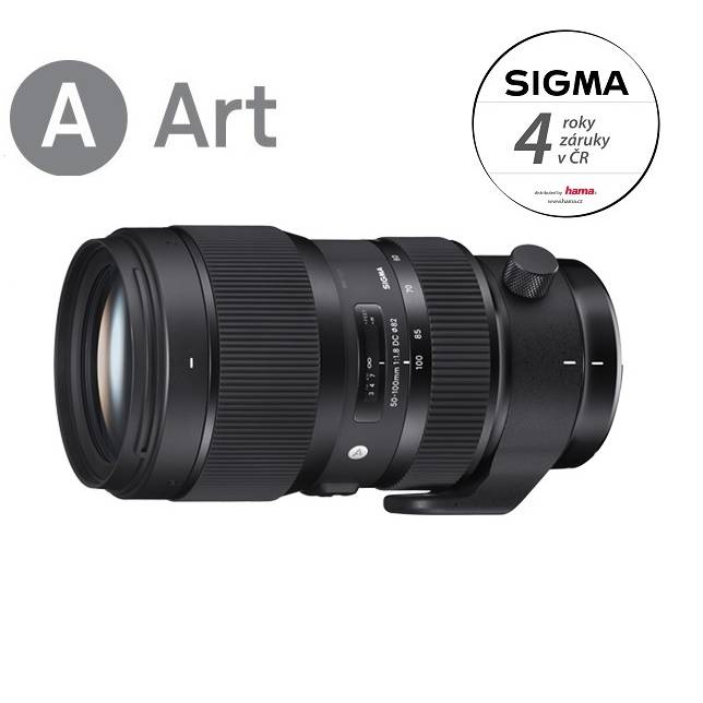 SIGMA 50-100mm f/1.8 DC HSM ART Canon EF od 1 269 € - Heureka.sk