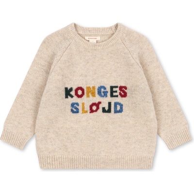 Konges Slojd svetr přes hlavu Billi Off White