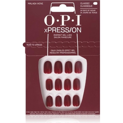 OPI xPRESS/ON umelé nechty Malaga Wine 30 ks
