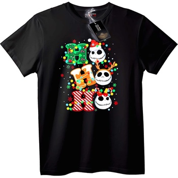 NOONEBRAND Тениска Купон на Хелоуин и Коледа - 2XL, Black