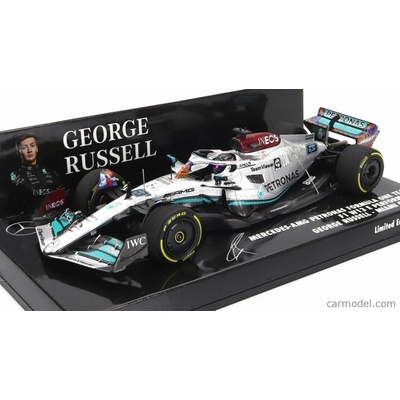 Minichamps Mercedes gp F1 W13e Team Mercedesamg Petronas F1 N 63 3. Miami Gp 2022 George Russel Silver Green 1:43
