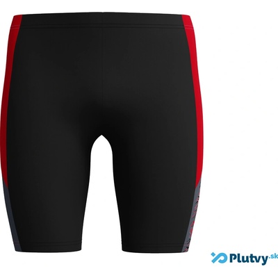 Speedo Dive Jammer čierno-červené