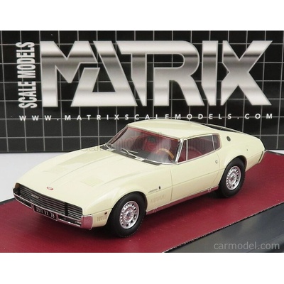 Matrix scale models Jensen Nova Vignale 1967 Bílá 1:43