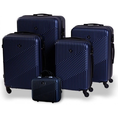 BERTOO Milano modrý set 5v1 99l, 70l, 52l, 38l, 12 l