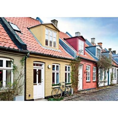 Ravensburger - Puzzle Scandinavian city: Aarhus Denmark - 1 000 piese