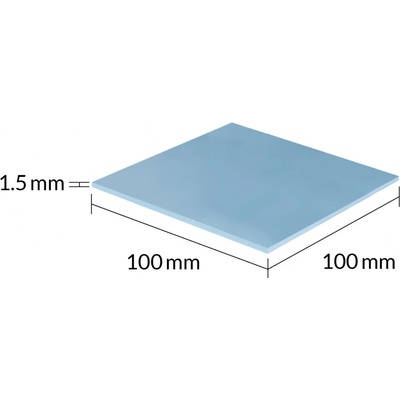 ARCTIC TP-3 Thermal Pad 100 x 100 x 1,5 mm ACTPD00054A – Zboží Živě