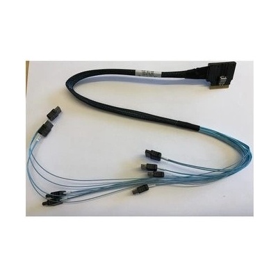 SUPERMICRO int. SlimlineSAS x8 SFF-8654 left angle to 8x SATA ,INT, 4x50,2x60,2x70cm – Zbozi.Blesk.cz