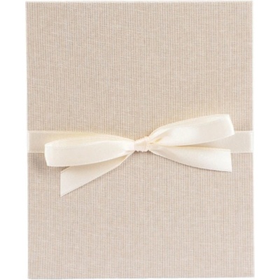 Goldbuch Албум-книга, за 10 снимки, с ленена корица и панделка, 16 х 19 cm, бежов