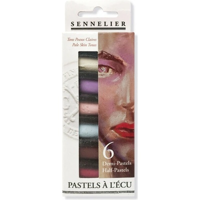 Sennelier Sada suchých polov. pastelů pleťové tóny 6 ks