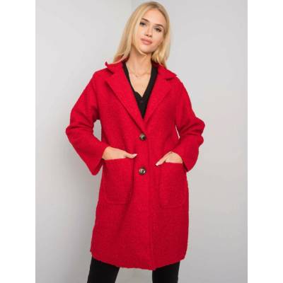 Och Bella Coat-TW-PL-BI-21717.40P-red červená