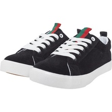 Urban classics Velour Sneaker blk/stripes