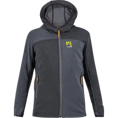 Karpos Nuvolau Full-Zip detská mikina čierna/modrá