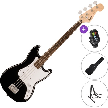 Squier Sonic Bronco Bass LRL SET Black Електрическа бас китара