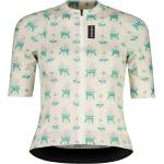 Maloja Дамска фланелка с къс ръкав за колоездене Maloja Women's VelikaM. Cycling jersey - Shaded White Iris - размер XS (156-3057-0511)