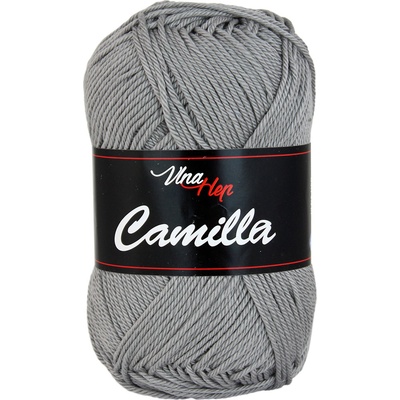 Vlna-hep Příze Camilla - bavlna Camilla: 8234 Středně šedá