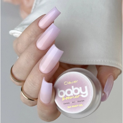 Nailsology Clavier Baby Boomer Ombre gél 3v1 P06 Lilacelle 3g