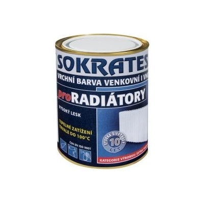 Sokrates proRadiátory lesklá barva 0,7kg 1000 bílý