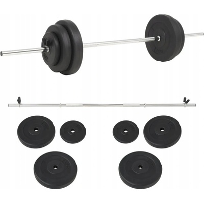 vidaXL Sada činek 30 kg