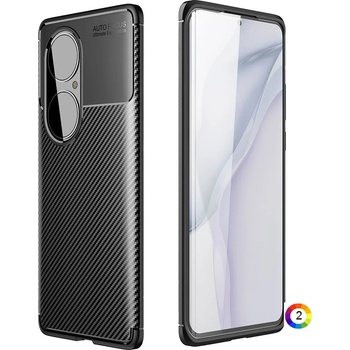 Image 1 of Huawei P50 Pro Удароустойчив Carbon Fiber Калъф и Протектор