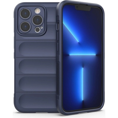 HQWear Кейс Magic Shield Case за iPhone 13 Pro, гъвкав, брониран кейс, тъмносин (9145576258576)