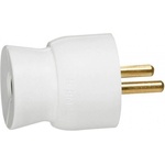 Legrand Щепсел бял 2P+Т 16A 250V френски стандарт /25бр/ - 050415 (050415)