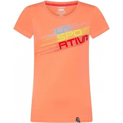 La sportiva Stripe Evo T-shirt W oranžová