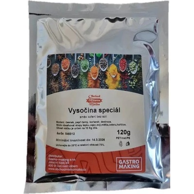 Mistr Málek Vysočina špeciál 120 g
