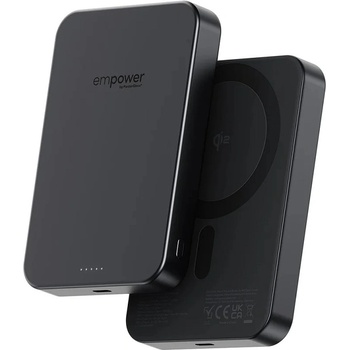 Panzer Портативна батерия PanzerGlass - Rotate Stand, 5 000mAh, черна (5715685028359)