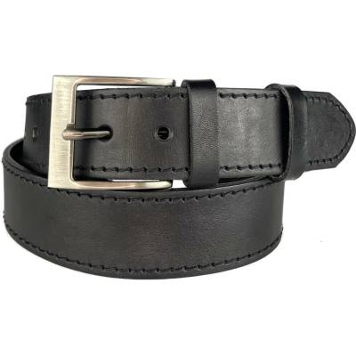 Belts 22-60-1PR kožený pásek černý