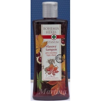 Bohemia Herbs Castanum vlasový šampon s extraktem z koňského kaštanu 250 ml