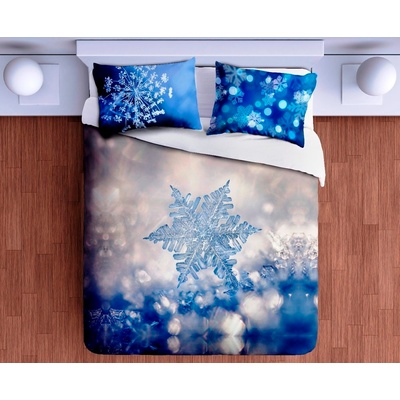 Gipetex Natural Dream 3D talianská obliečka bavlna Ice Star Ľadová hviezda 140x220 70x90