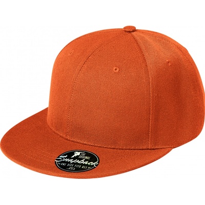 Malfini s rovným kšiltem Rap 6P Oranžová