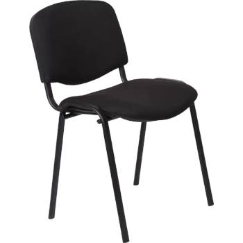 Посетителски стол Carmen 1130 LUX - черен (65236)