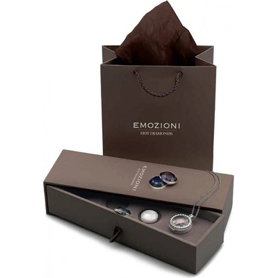 Hot Diamonds Stříbrný řetízek Emozioni Silver and Rose Gold Bead CH020